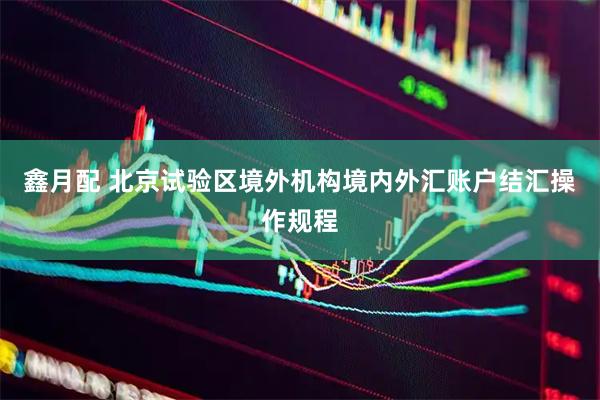 鑫月配 北京试验区境外机构境内外汇账户结汇操作规程